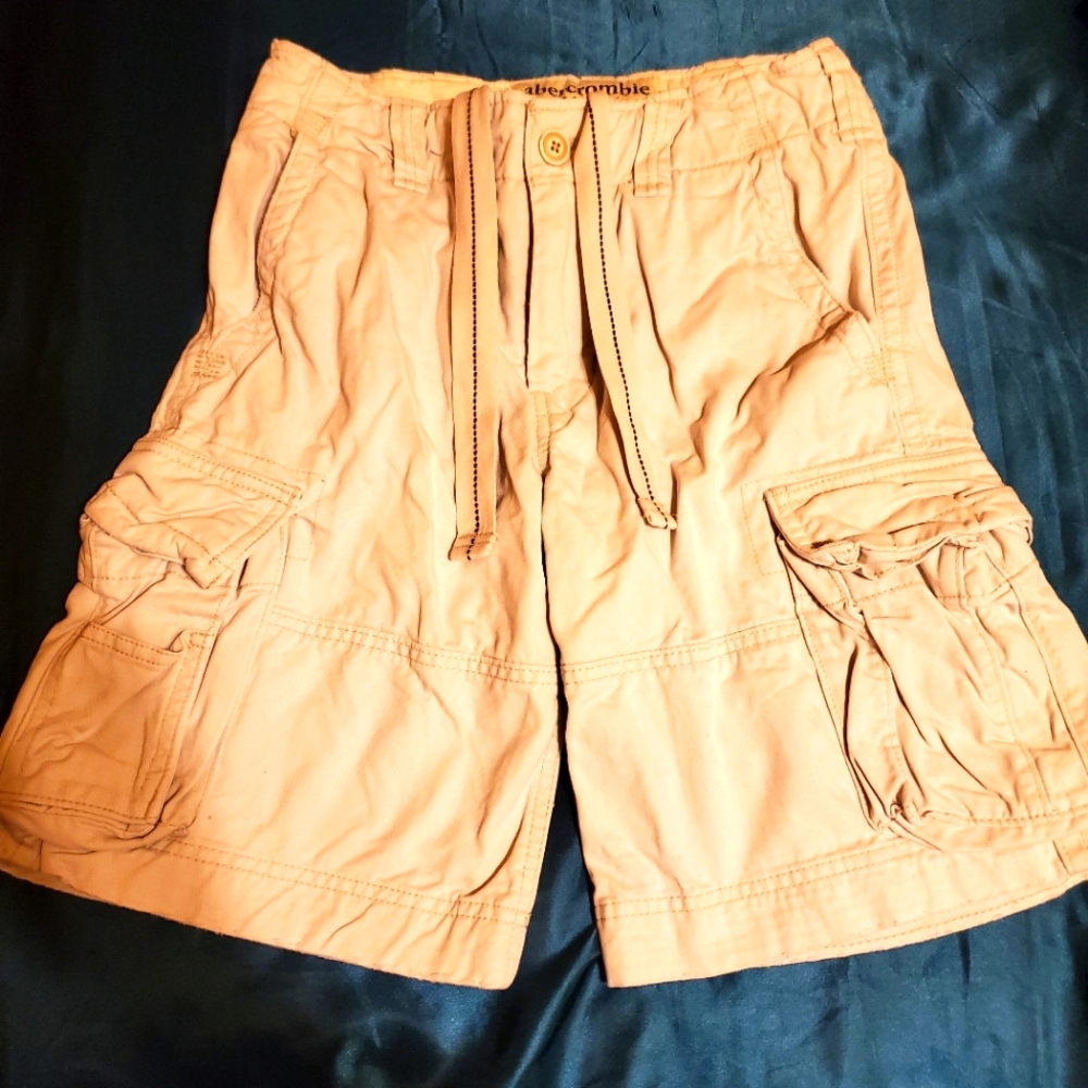 Boys Abercrombie cargo shorts